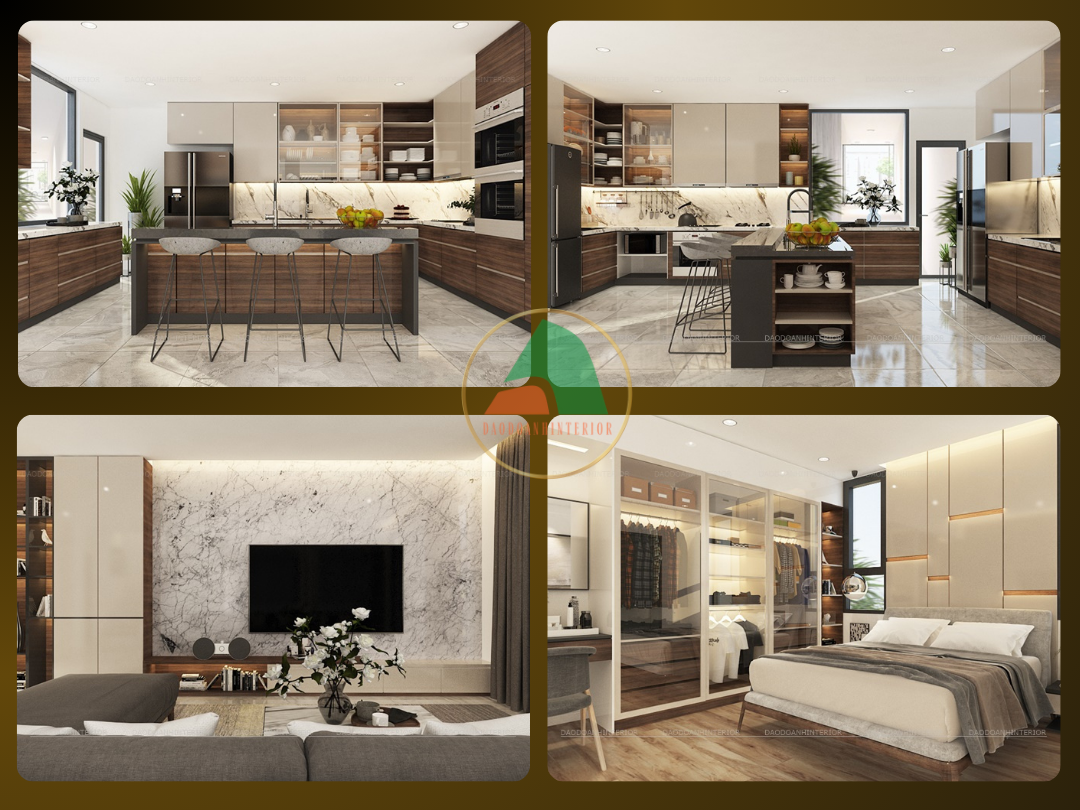 Thiết kế và thi công nội thất trọn gói tại Quận Bình Thạnh Thiết kế và thi công nội thất trọn gói tại Quận Bình Thạnh