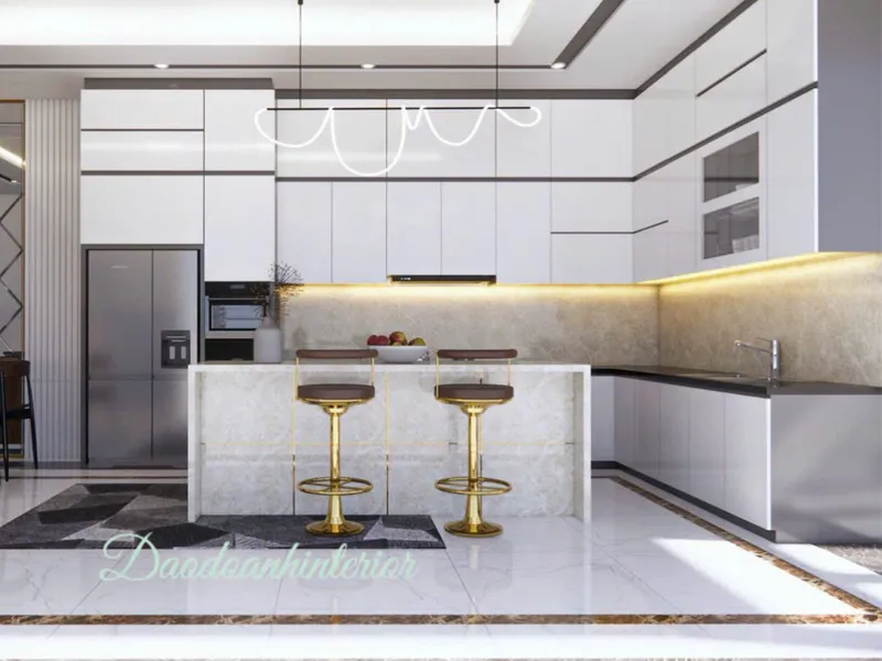 Tủ bếp Acrylic An Cường mã TBAC 1218