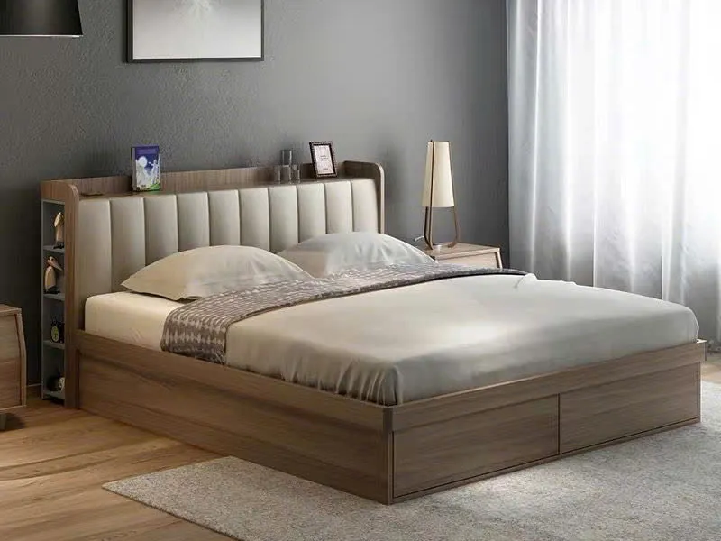 Giường ngủ có 2 hộc kéo GNDD03