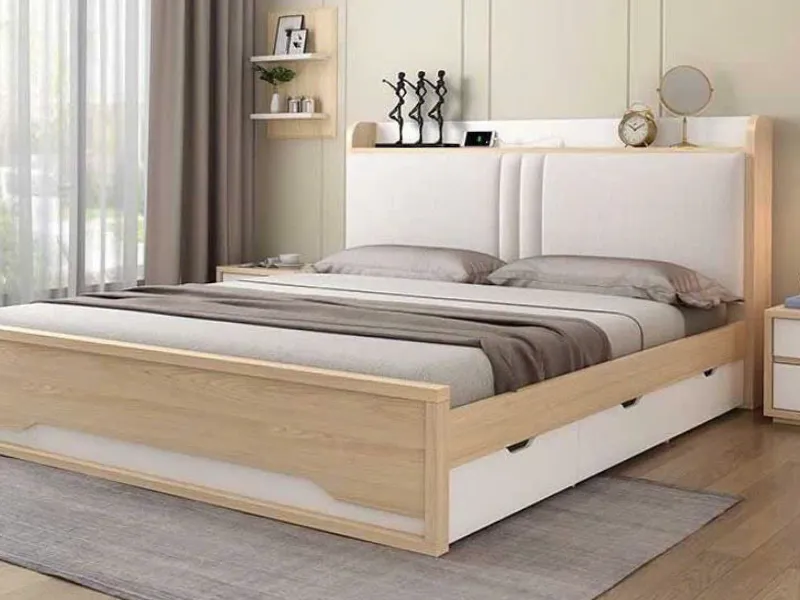 Giường ngủ có hộc kéo -GNHK69