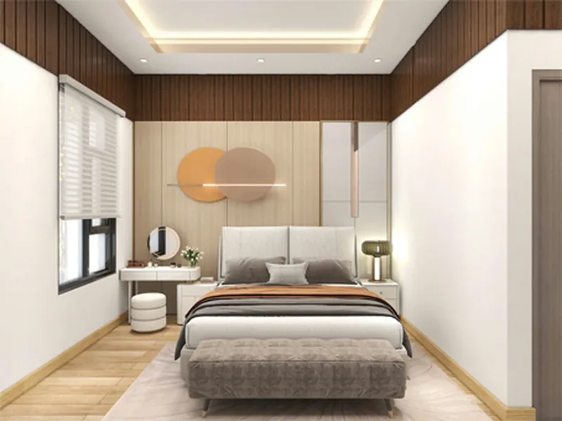 Giường ngủ hiện đại đơn giản GNHD2009
