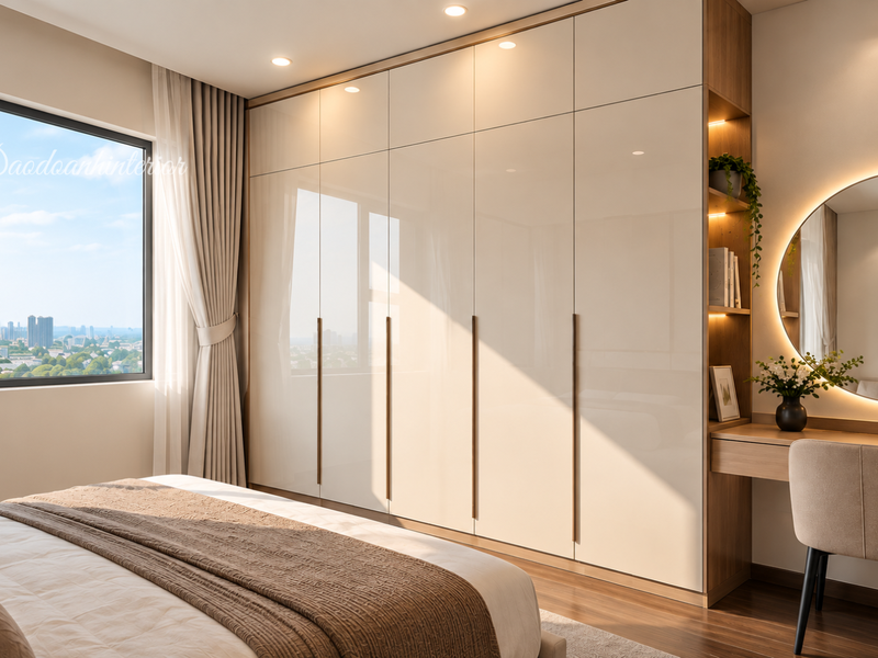 Tủ Áo Acrylic Bóng Gương TADD026 68