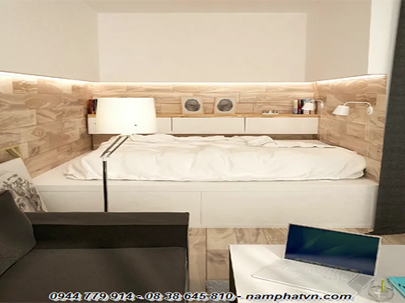 Cách thiết kế nội thất phòng ngủ 16m2