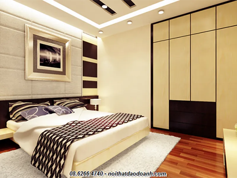 Cách thiết kế nội thất phòng ngủ với phong cách hiện đại