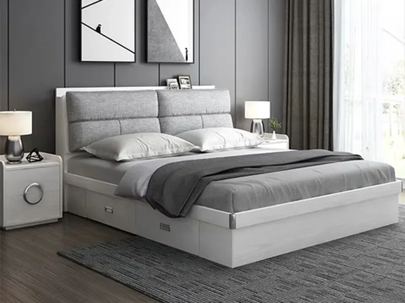 Giường hộc kéo 1m6 - GNHK67