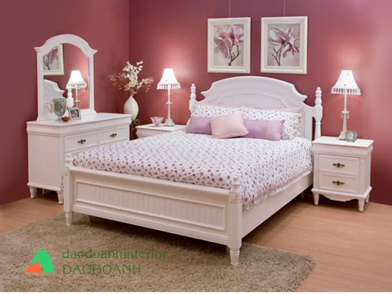Giường ngủ cổ điển GNDD27