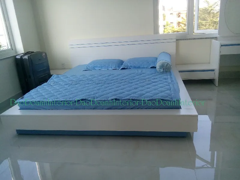 Giường ngủ hiện đại,kiểu nhật đơn giản,sang trọng
