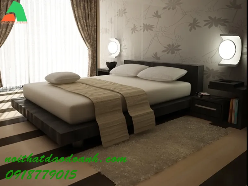 Giường ngủ kiểu nhật  GNDD04