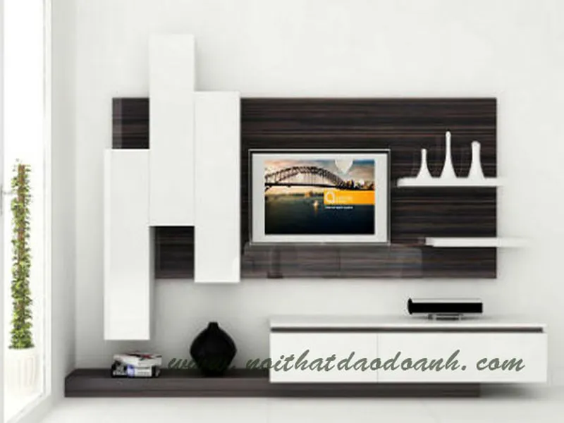 Kệ tivi gỗ phòng khách KTV121
