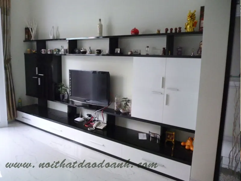 Kệ tivi phòng khách sang trọng CTDDTV01