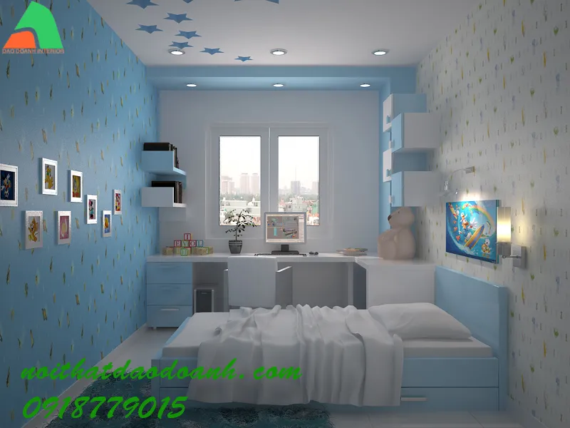 Nội thất Phòng ngủ bé Trai BPNTE02