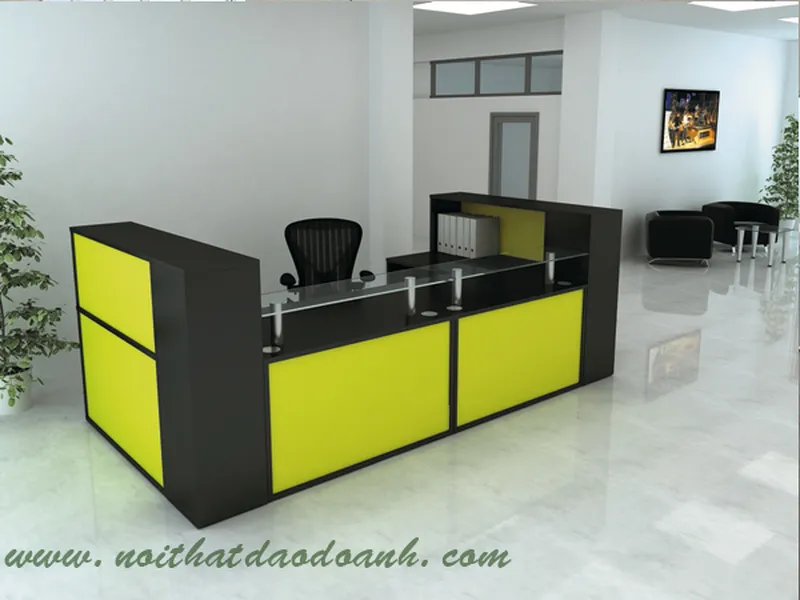 Quầy tiếp tân QTT204
