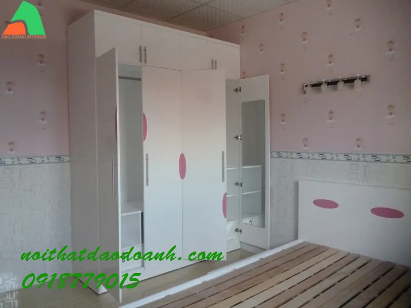 Tủ áo gỗ cho bé tuổi teen TADD27