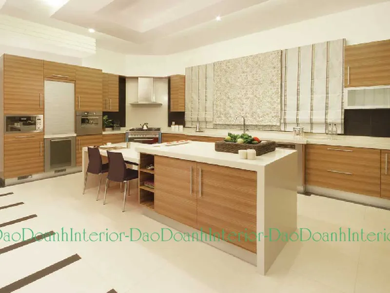 Tủ bếp Laminat An Cường
