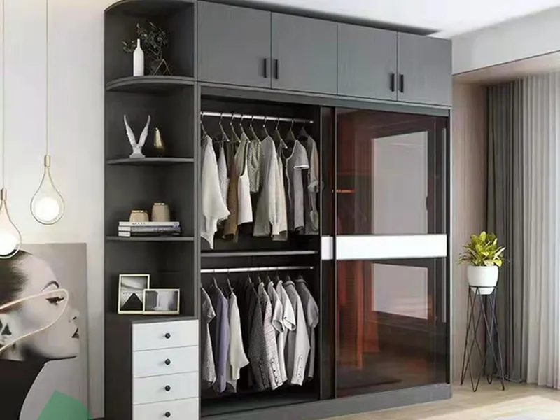 Tủ quần áo cánh kính lùa