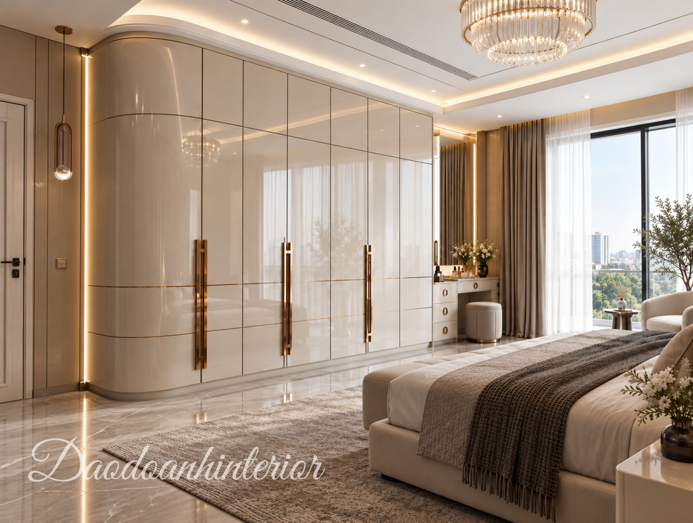 Tủ quần áo Acrylic đẹp hiện đại tại TP.HCM Tủ quần áo Acrylic đẹp hiện đại tại TP.HCM