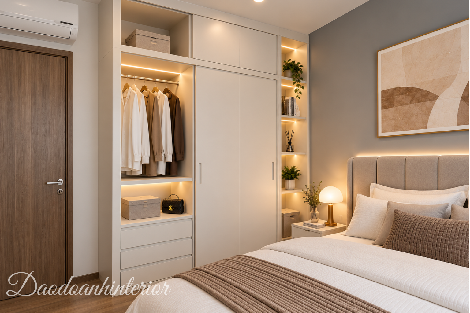 tủ quần áo màu trắng thiết kế theo yêu cầu căn hộ Vinhomes Grand Park tủ quần áo màu trắng thiết kế theo yêu cầu căn hộ Vinhomes Grand Park