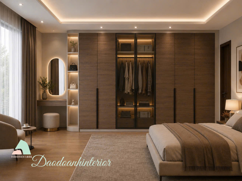 Tủ quần áo MDF An Cường phủ Laminate cao cấp Tủ quần áo MDF An Cường phủ Laminate cao cấp