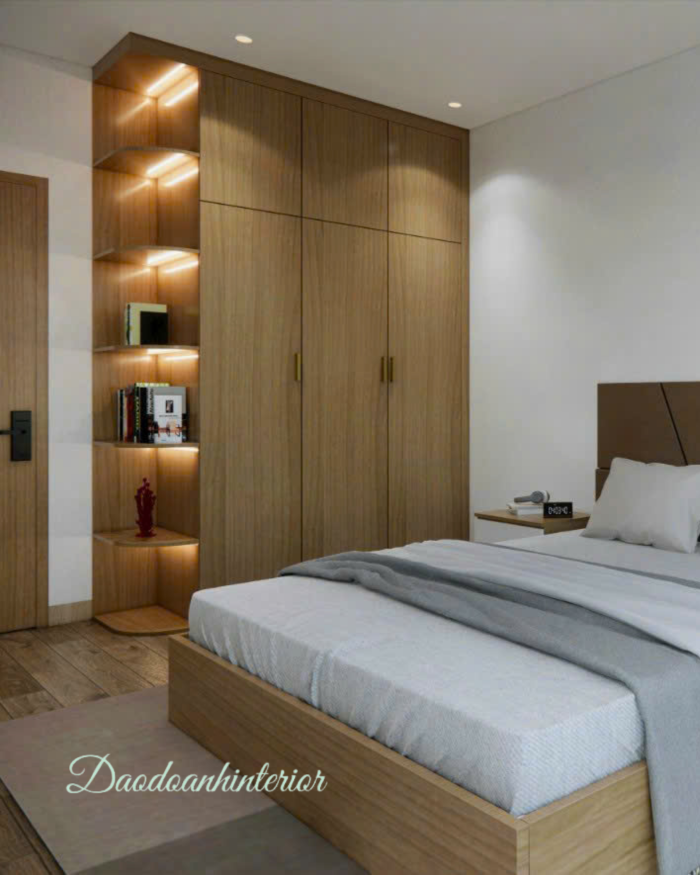 Tủ quần áo phủ Melamine An Cường Tủ quần áo phủ Melamine An Cường