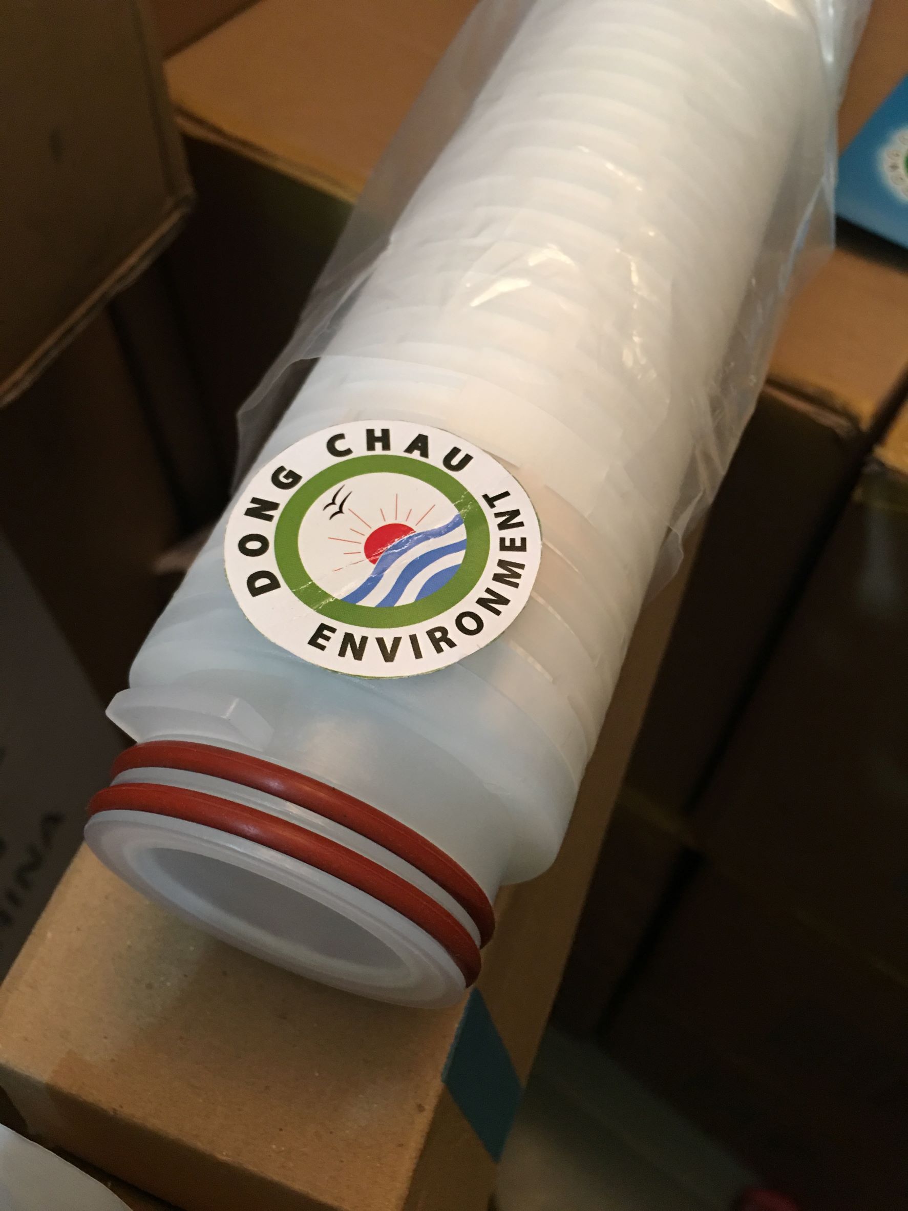 đầu oring Lõi lọc giấy xếp 0.5 micron 30 inch oring 226