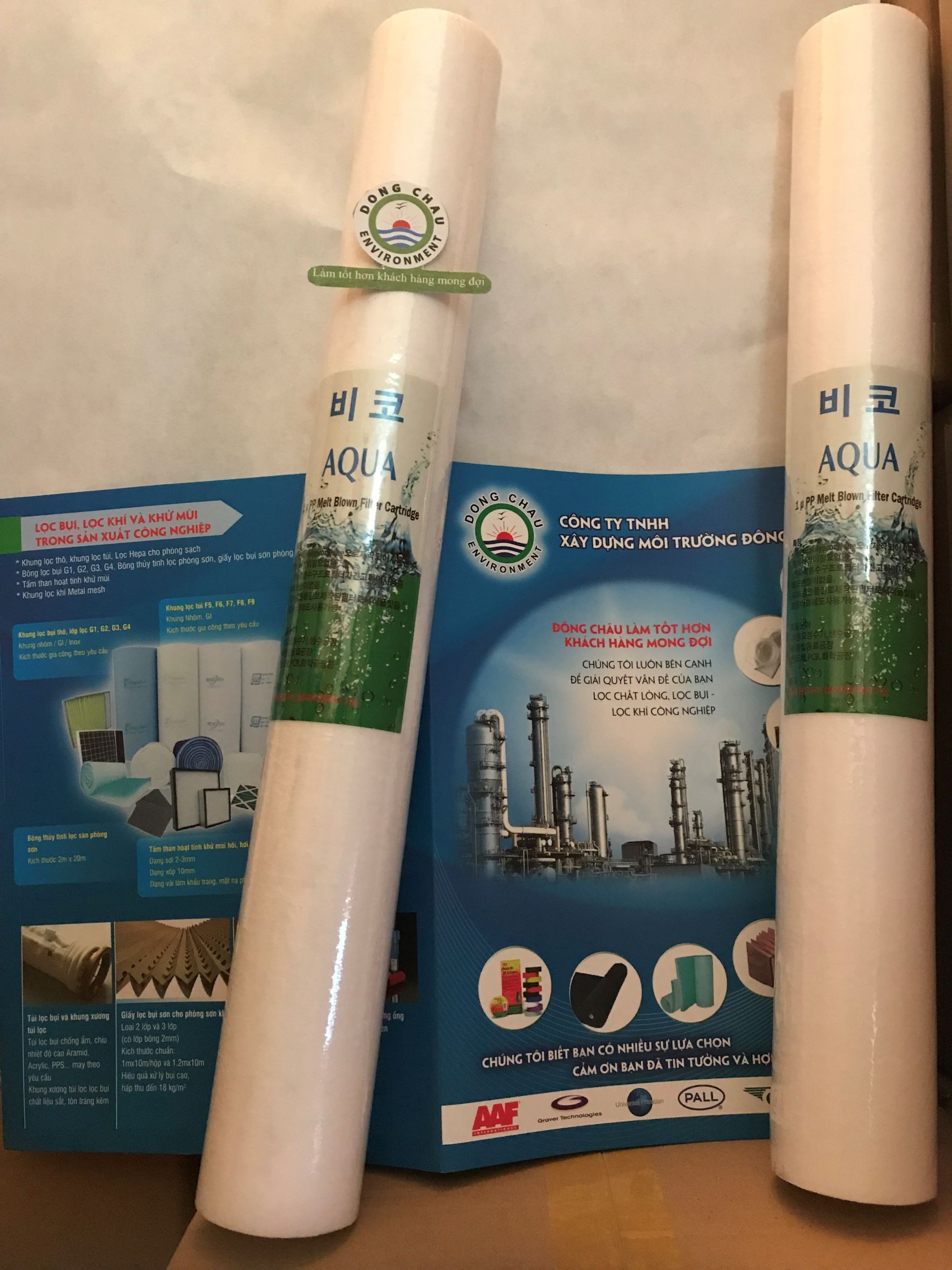 Lõi lọc nén 1 micron 20 inch