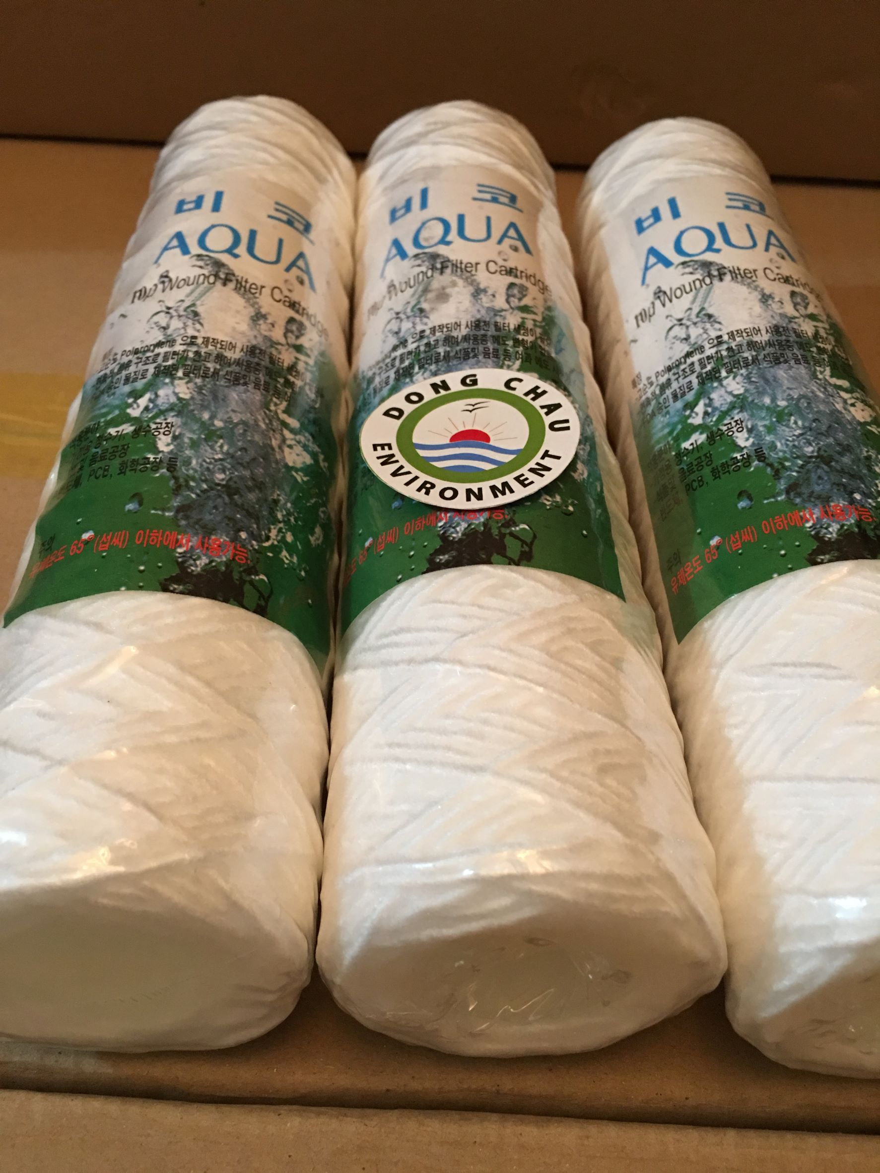 chi tiết cấu tạo Lõi lọc sợi Aqua 10 micron 10 inch