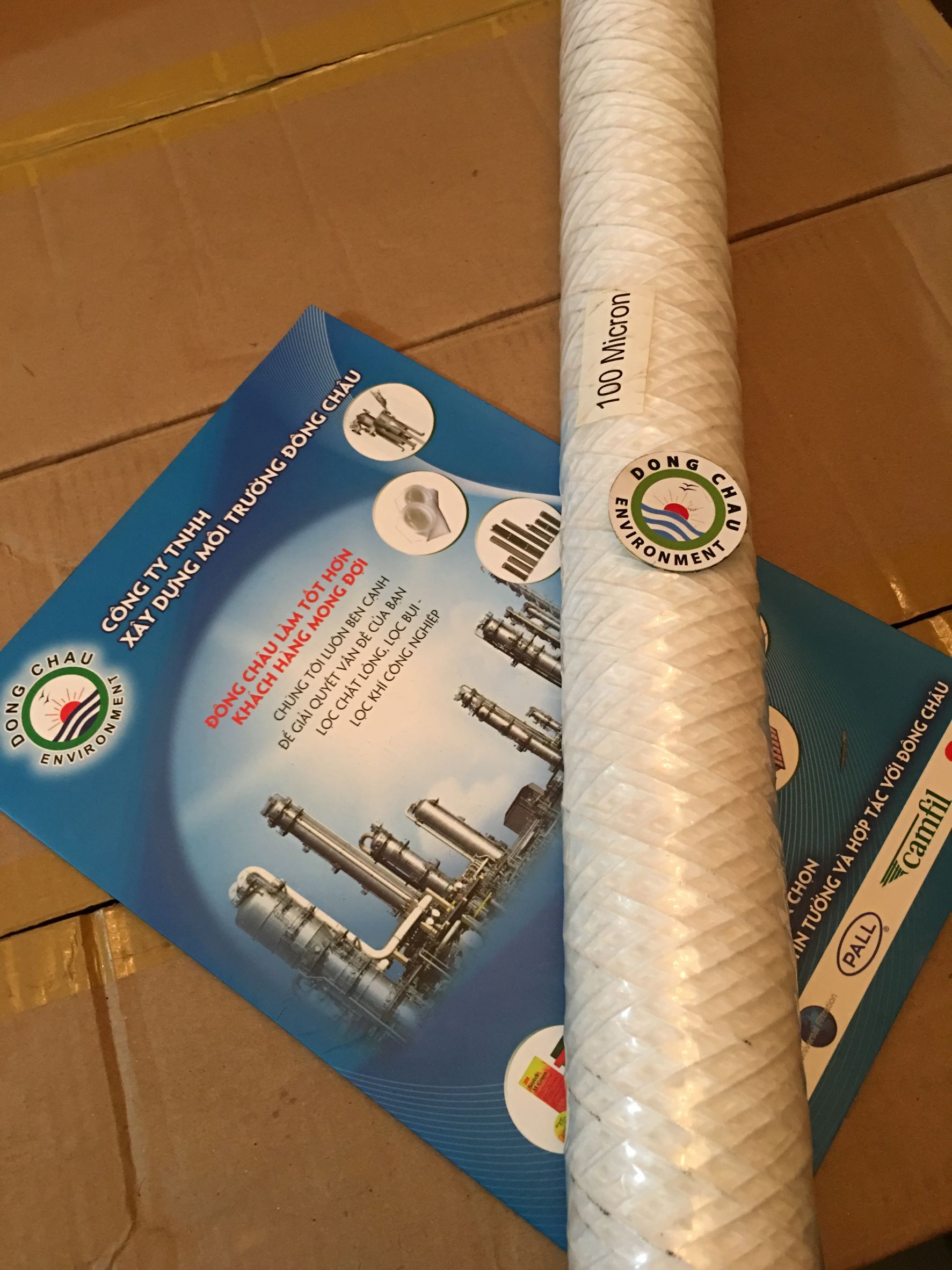 thông số Lõi lọc sợi Aqua 100 micron 30 inch