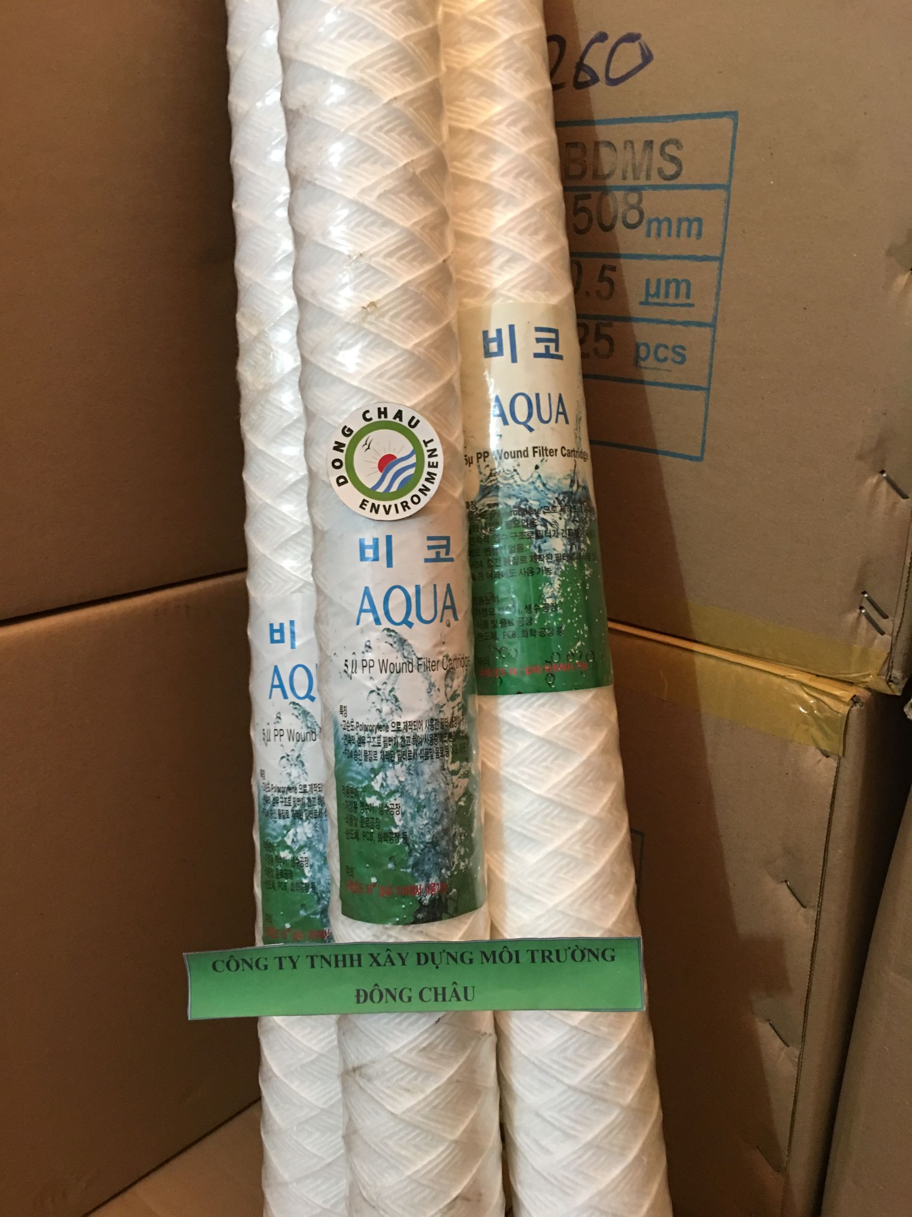 cấu tạo sợi Lõi lọc sợi Aqua 5 micron 30 inch