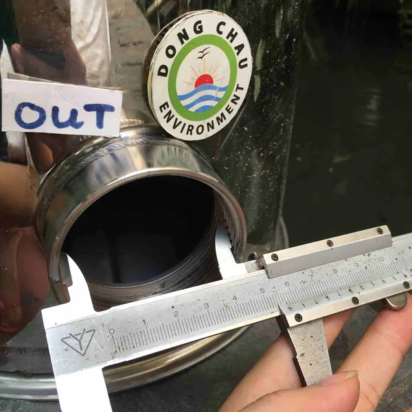 Bình lọc 7 lõi 20 inch DOE Trung Quốc