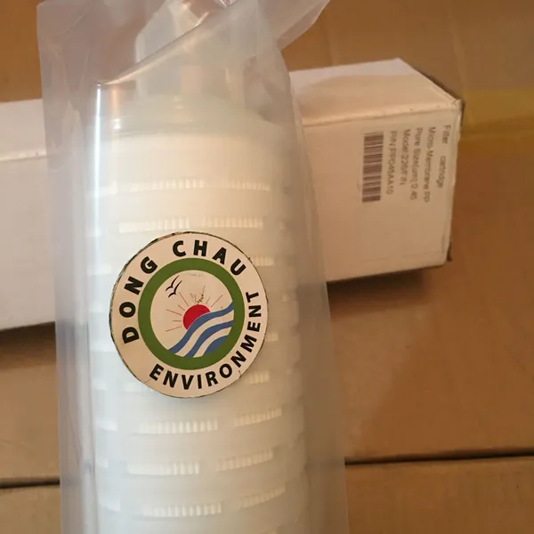 Lõi lọc giấy xếp 0.45 micron 10 inch oring 226