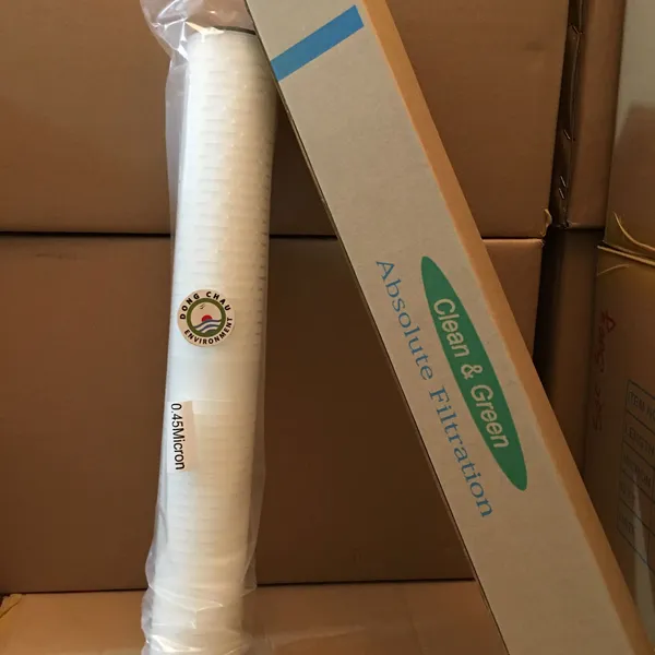 Lõi lọc giấy xếp 0.45 micron 20 inch DOE Clean Green