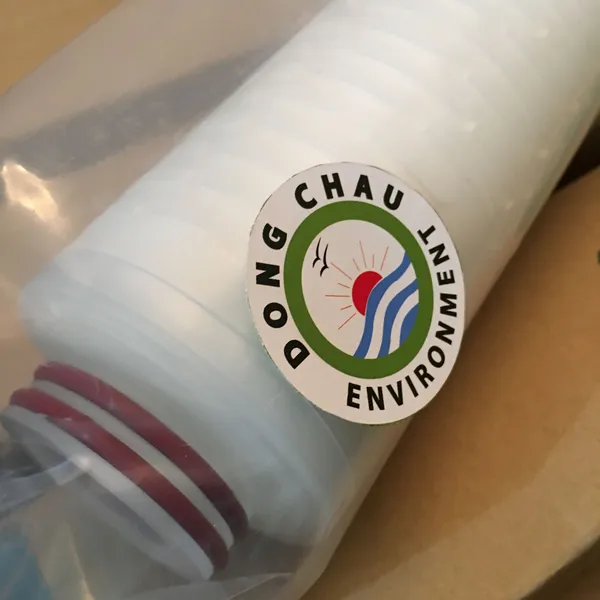 Lõi lọc giấy xếp 1 micron 20 inch oring 222 Clean Green