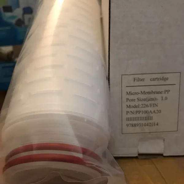 Lõi lọc giấy xếp 1 micron 20 inch oring 226