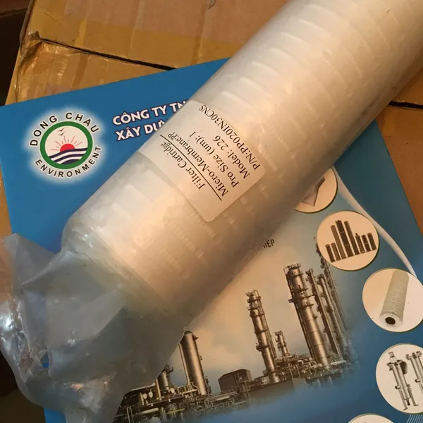 Lõi lọc giấy xếp 1 micron 30 inch oring 226