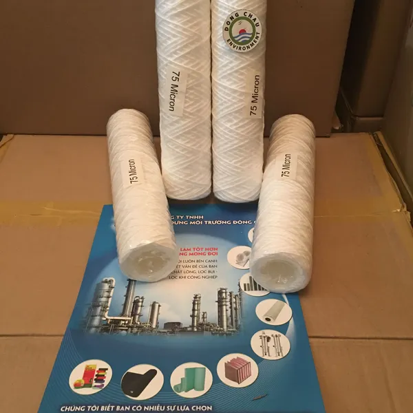 Lõi lọc sợi Aqua 75 micron 10 inch