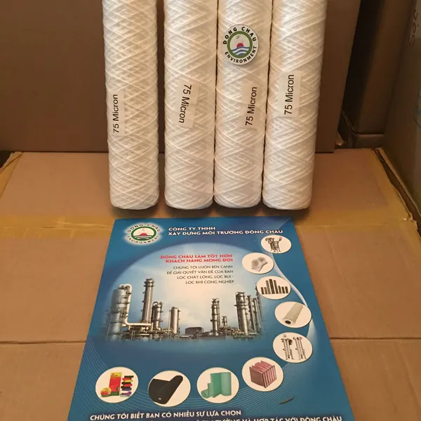 Lõi lọc sợi Aqua 75 micron 10 inch