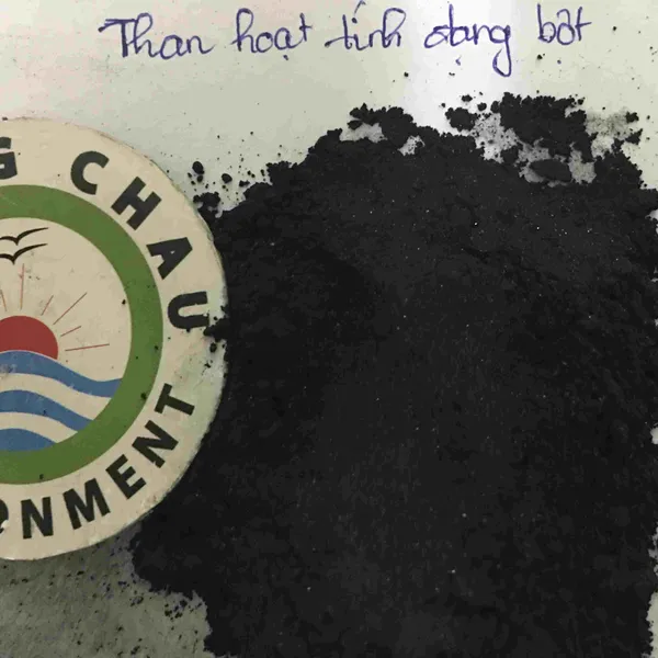 Bột than hoạt tính cho tẩy trắng