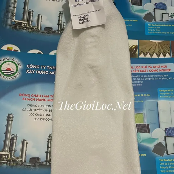 Túi lọc PE 100 micron size 4