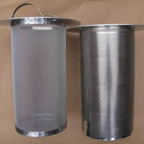Giỏ lọc, rổ lọc tách cặn rắng bằng kim loại inox
