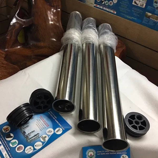 Vỏ Màng RO/UF 4040 Inox 304 nắp nhựa