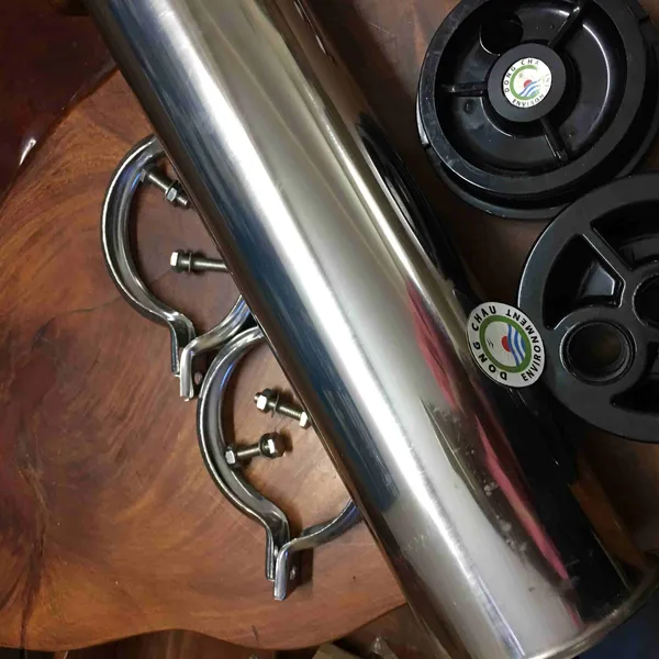 Vỏ Màng RO/UF 4040 Inox 304 nắp nhựa