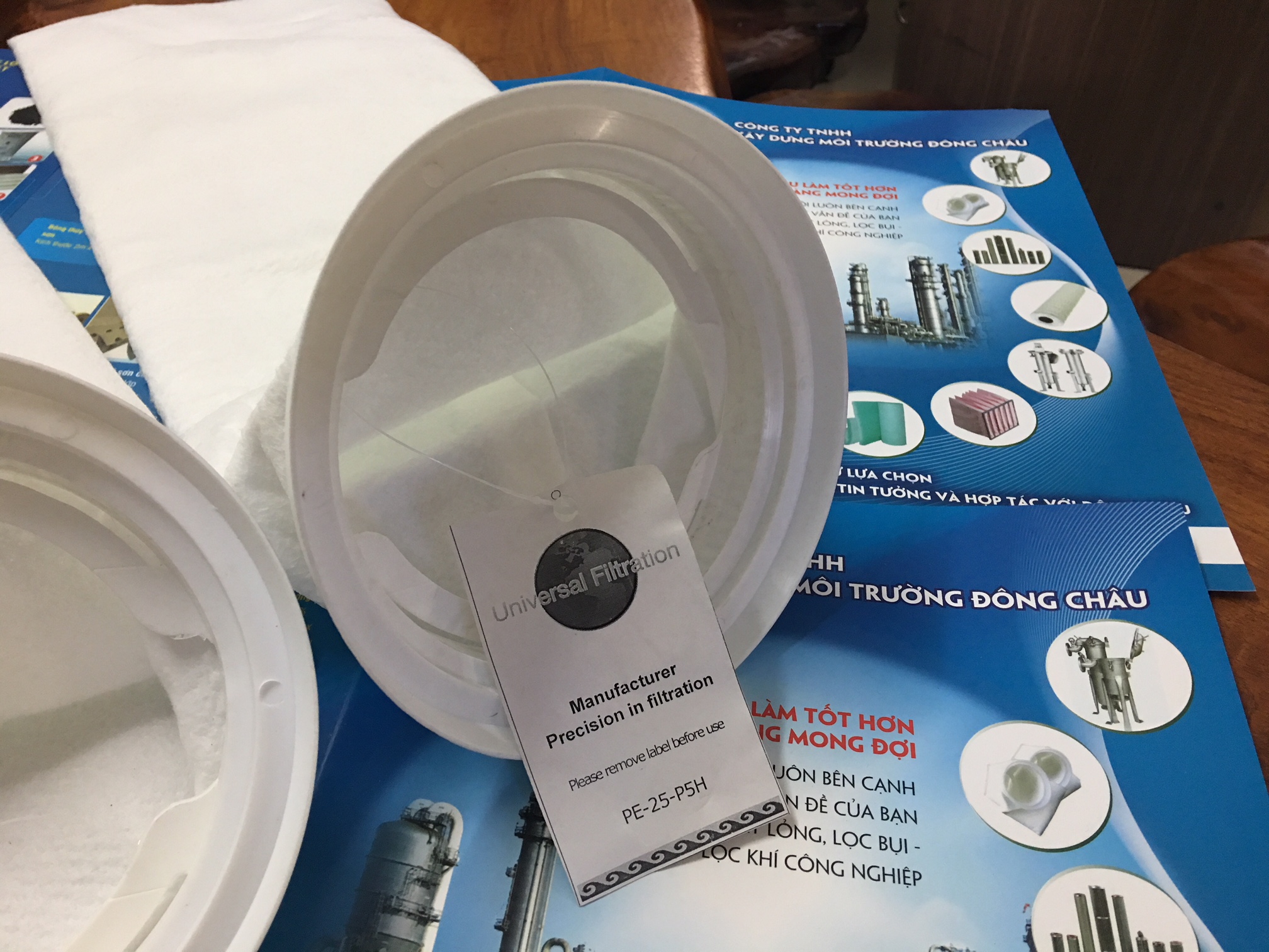 cung cấp Túi lọc PE-25-P5H (đk 150 x 550 mm)