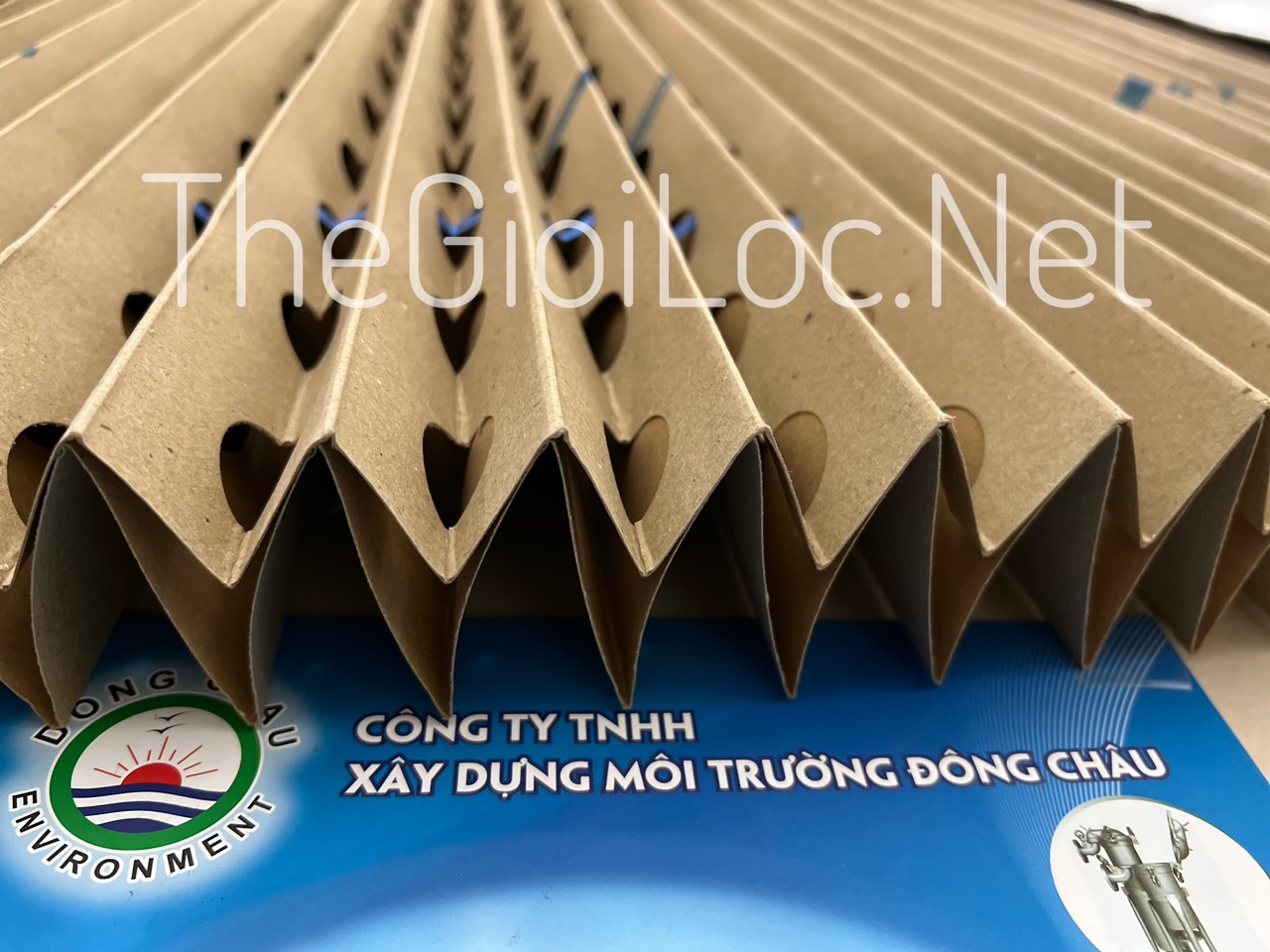 AF111 (Màu nâu) Andreae Giấy lọc bụi sơn khô 2 lớp