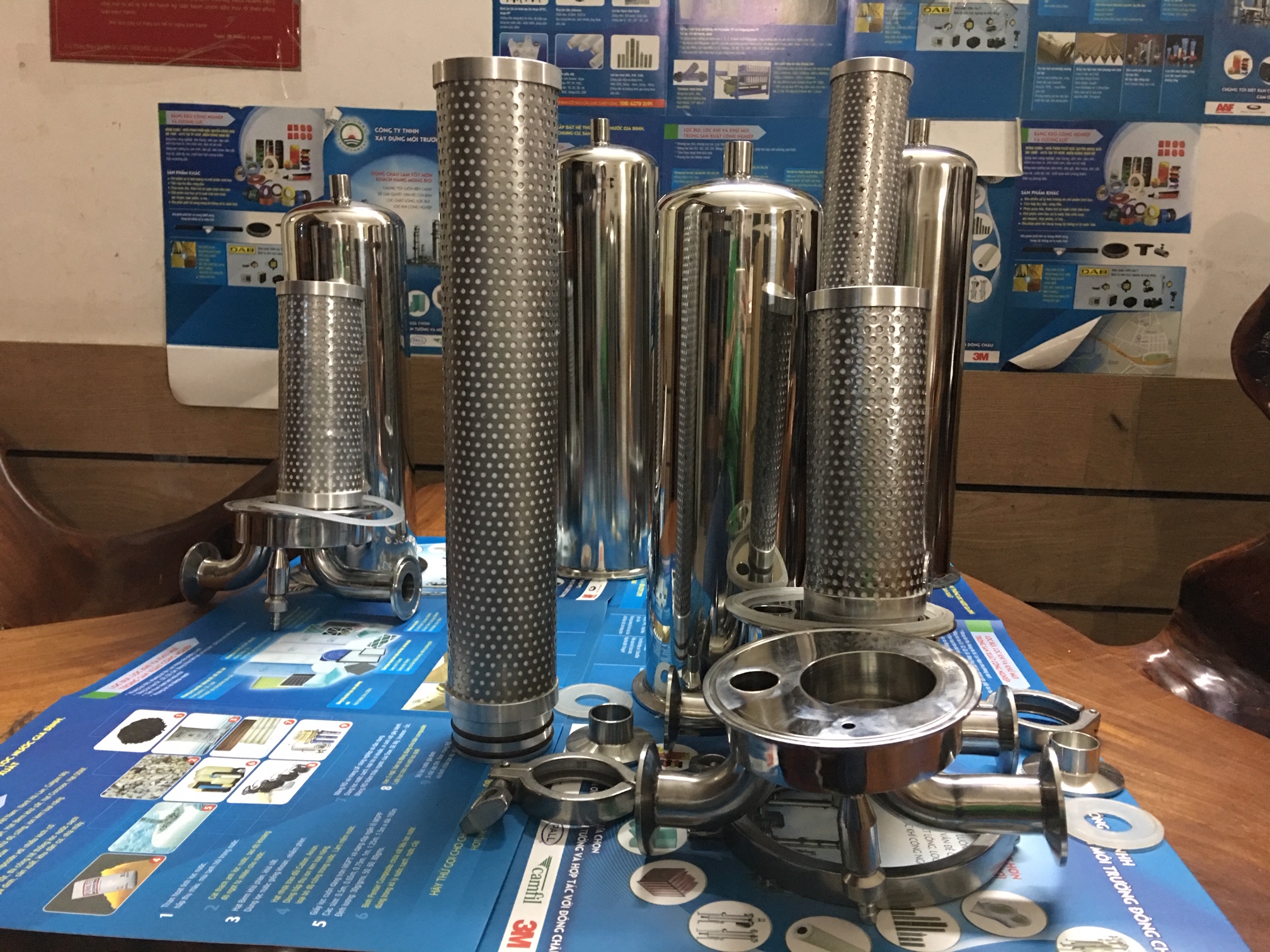 Bộ Lọc Tách Hơi Dầu, Lọc Khí Nóng