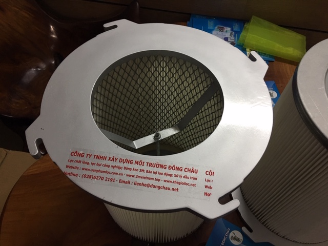 Phin Lọc Khí Giấy Nhựa Polyester 4 Chấu