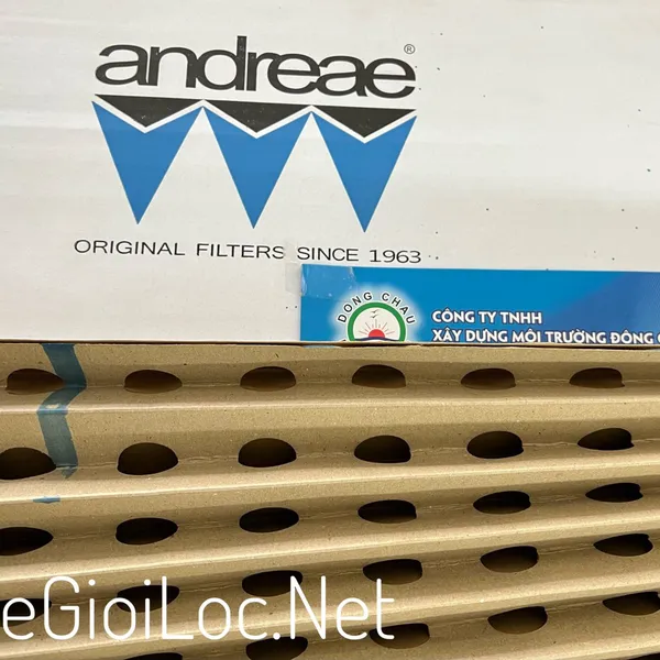 AF111 (Màu nâu) Andreae Giấy lọc bụi sơn khô 2 lớp