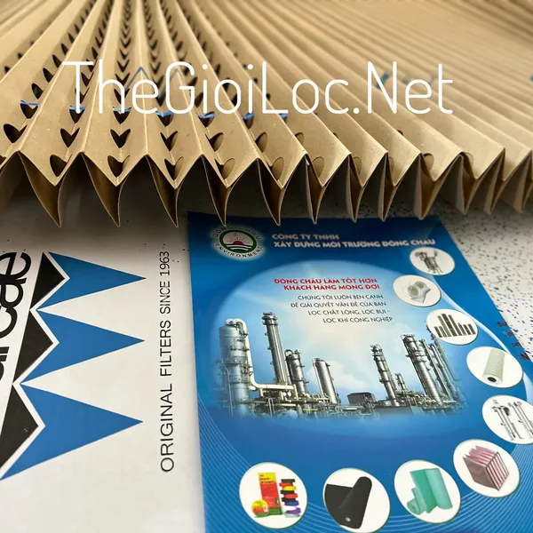 AF111 (Màu nâu) Andreae Giấy lọc bụi sơn khô 2 lớp