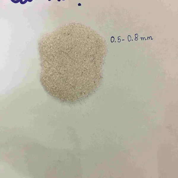 Cát thạch anh lọc nước 0.5 - 0.8mm