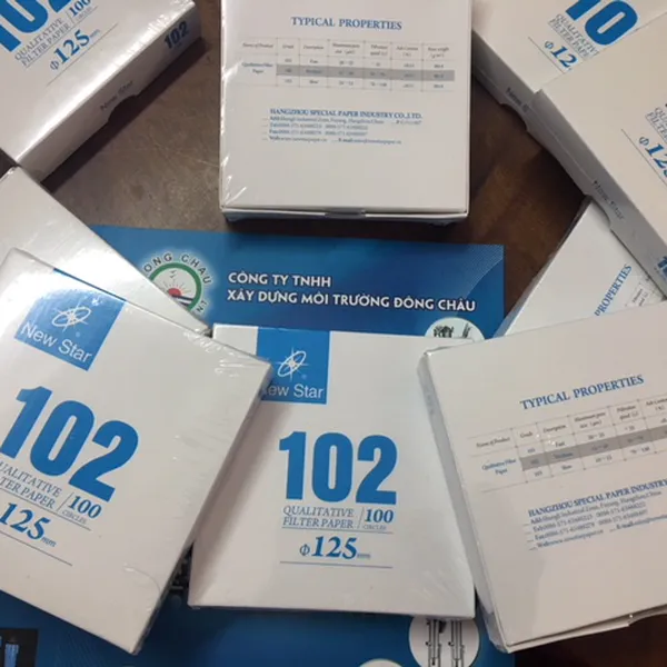 Giấy Lọc Newstar 102-125mm, Lọc Cặn Hóa Chất, Phòng Thí Nghiệm