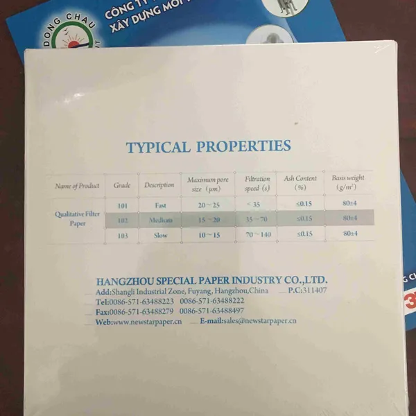 Giấy Lọc Newstar 102 Đường Kính 240 Mm